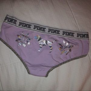 Purple Holographic Underwear
